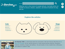 Tablet Screenshot of drbarchas.com